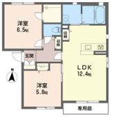 ディアコート華の間取り画像