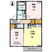 ララ・イーストの間取り画像