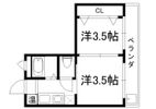 エクセル田辺の間取り画像