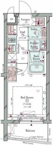 コンシェリア横濱山手 THE RESIDENCEの間取り画像