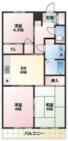 NOAハイツの間取り画像