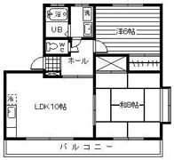 マスカットハイツBの間取り画像