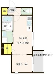ブランシェ志茂の間取り画像