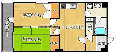 黒瀬ビルの間取り画像