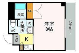 ボヌール皆実の間取り画像