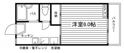 マナハウスⅡの間取り画像