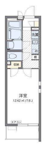 クレイノドエル 大久保Aの間取り画像