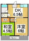 コーポ名取1号棟の間取り画像