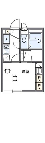 レオパレスLACの間取り画像
