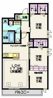 Emirates Ebisuの間取り画像