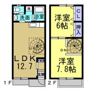 Confor Kajima A・Bの間取り画像