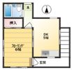 コーポOSAKIの間取り画像