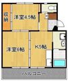 ビレッジハウス直方 4号棟の間取り画像