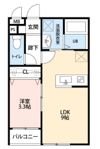 Seven Stars 野間口Iの間取り画像