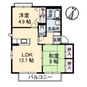ILEXHEIM U棟の間取り画像