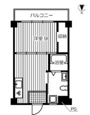 香里ヶ丘ビルの間取り画像