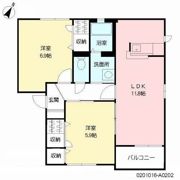 アヴェリア月出の間取り画像