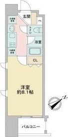 ベルファース川原通の間取り画像