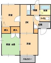アンジェラスCの間取り画像