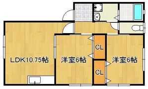 エスポワールWの間取り画像