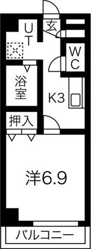 サンハイム新守山の間取り画像