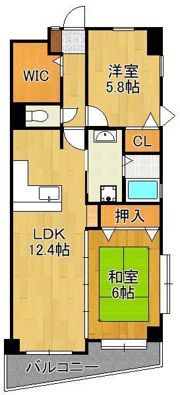 ミラベル嵐ヶ丘の間取り画像