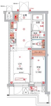 （仮称）東京八広THE SKYレジデンスの間取り画像