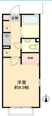 アンソレイエの間取り画像