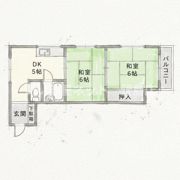 赤田マンションの間取り画像