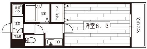 セブンハイツの間取り画像