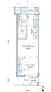 アーバネックス深川住吉の間取り画像