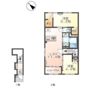 清水町徳倉新築アパートの間取り画像