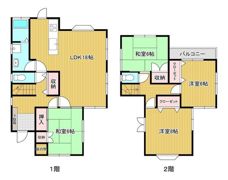 馬木貸家の間取り画像