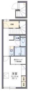 レオパレスカサグランデの間取り画像