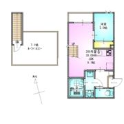 GRANDTICOHANAの間取り画像