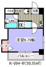 グレース富士美(G-003)の間取り画像