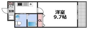 ルミエール巽南の間取り画像