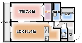 エイシン香里園の間取り画像