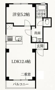 BELLTREE岡本山手の間取り画像