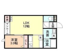 Clover Awajimaの間取り画像