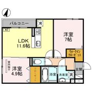 グレイスコート本山中町の間取り画像