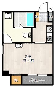 レクシア鶴ヶ丘の間取り画像