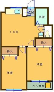 小川マンションの間取り画像