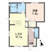 シャーメゾン丘 Aの間取り画像
