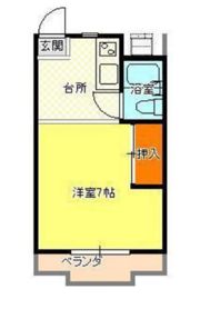 ホワイトメゾン学南3棟の間取り画像