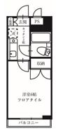 コスモリード国分寺の間取り画像