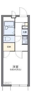 レオパレスルミエール四谷上町の間取り画像