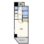 プレサンス心斎橋ザ・スタイルの間取り画像