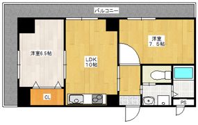 レクシア木川東の間取り画像