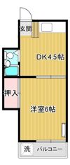 サンライズハイツ朝霞B棟の間取り画像
